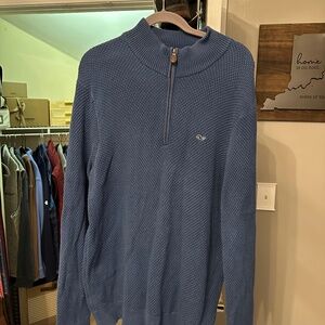 Vineyard Vines Cable Knit 1/4 Zip Sweater